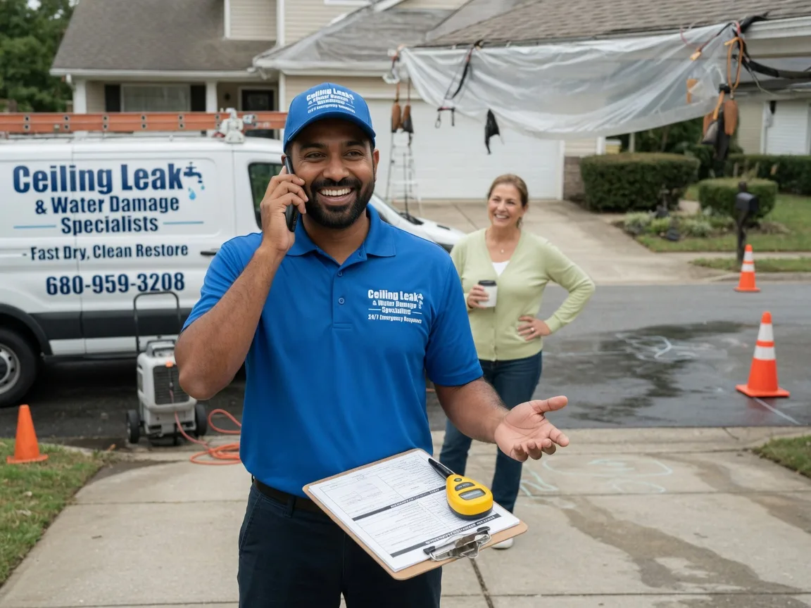 Ceiling Leak Cleanup Rupert, VT FAQs